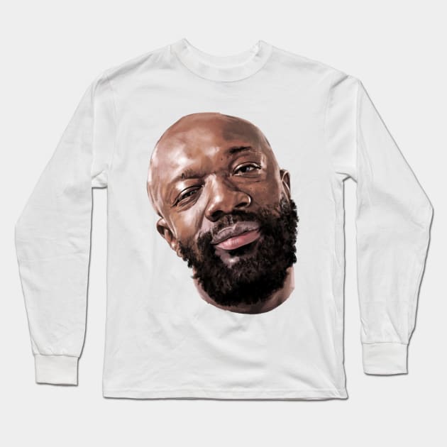 Isaac hayes Long Sleeve T-Shirt by ste1bro